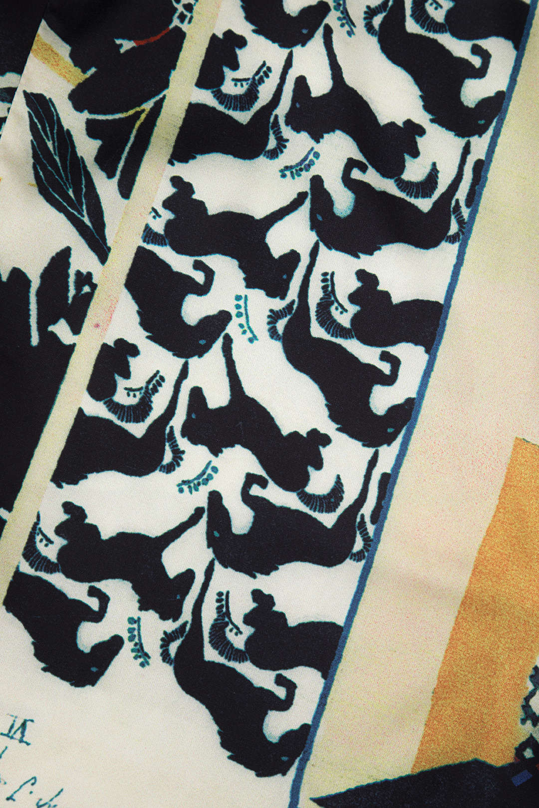 Floriana luxe bloemenprint broek