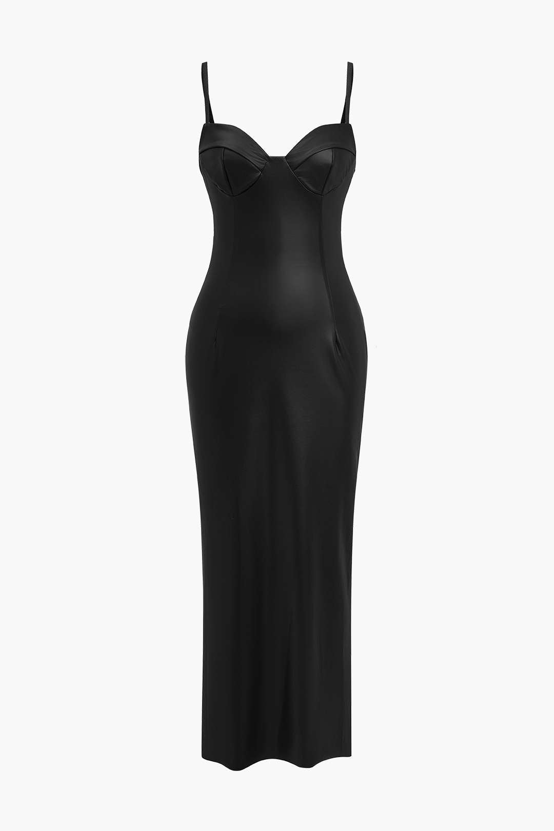 Luxe silhouette stijlvolle midi jurk
