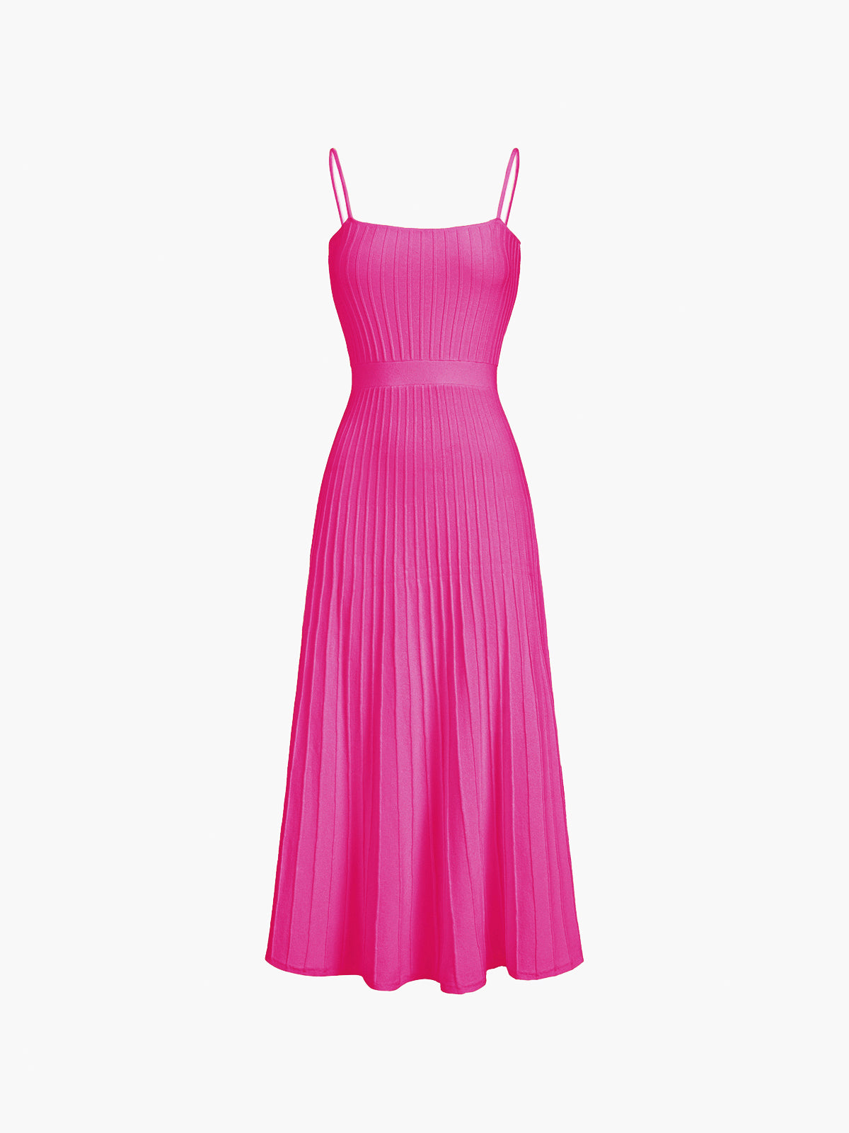 Eleganza ribbed midi dress