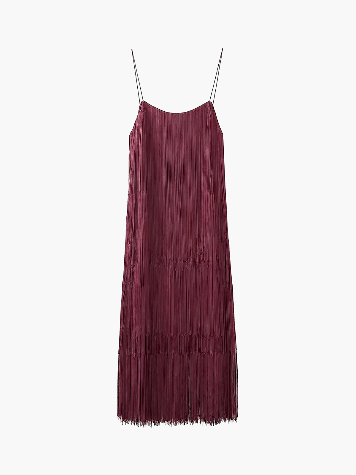 Florence short dress with fringes