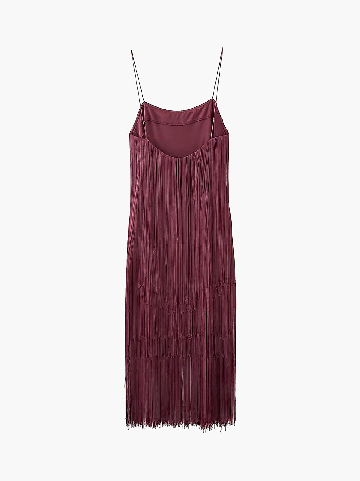 Florence short dress with fringes