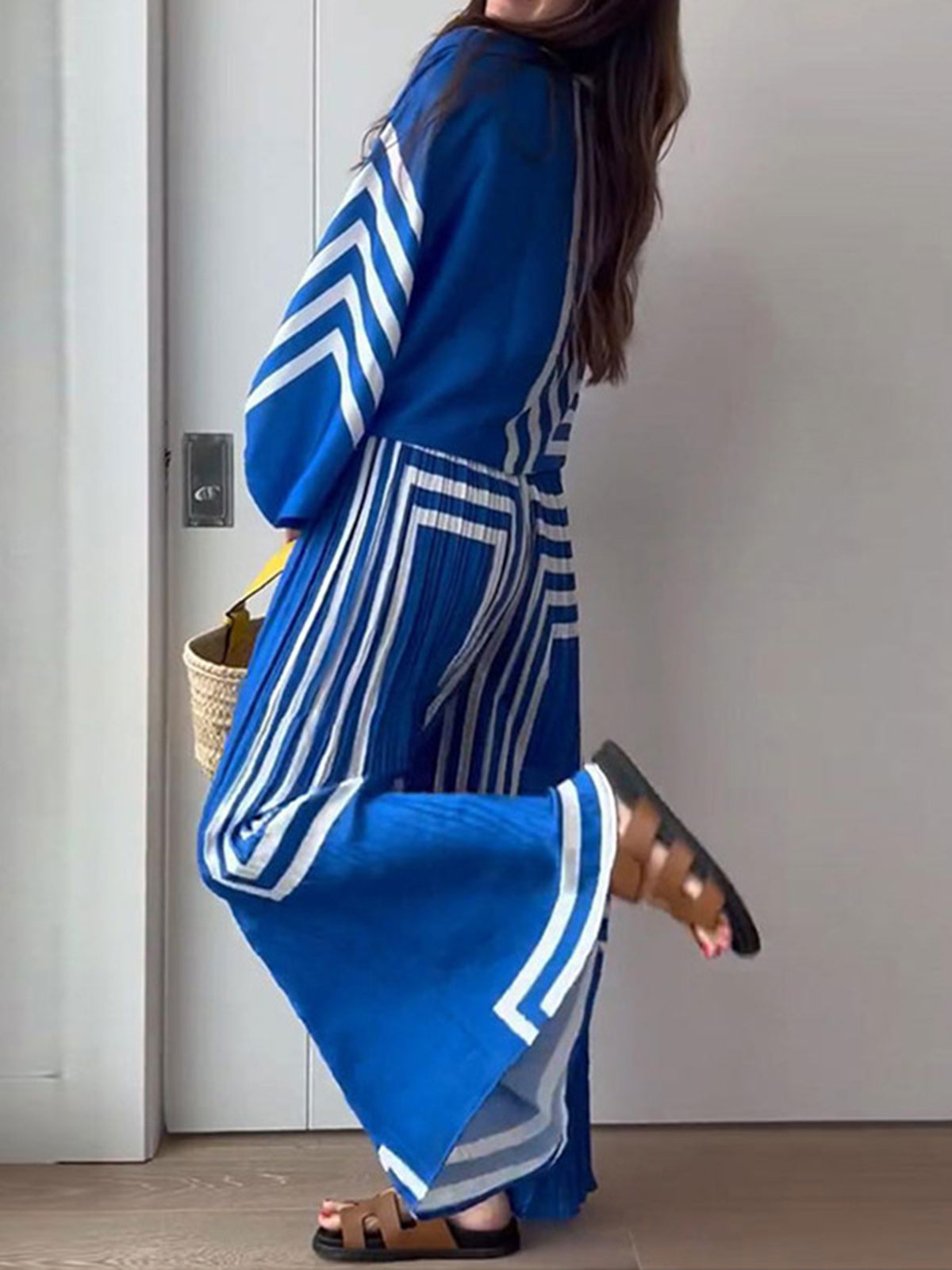Riviera luxury oversized trouser set