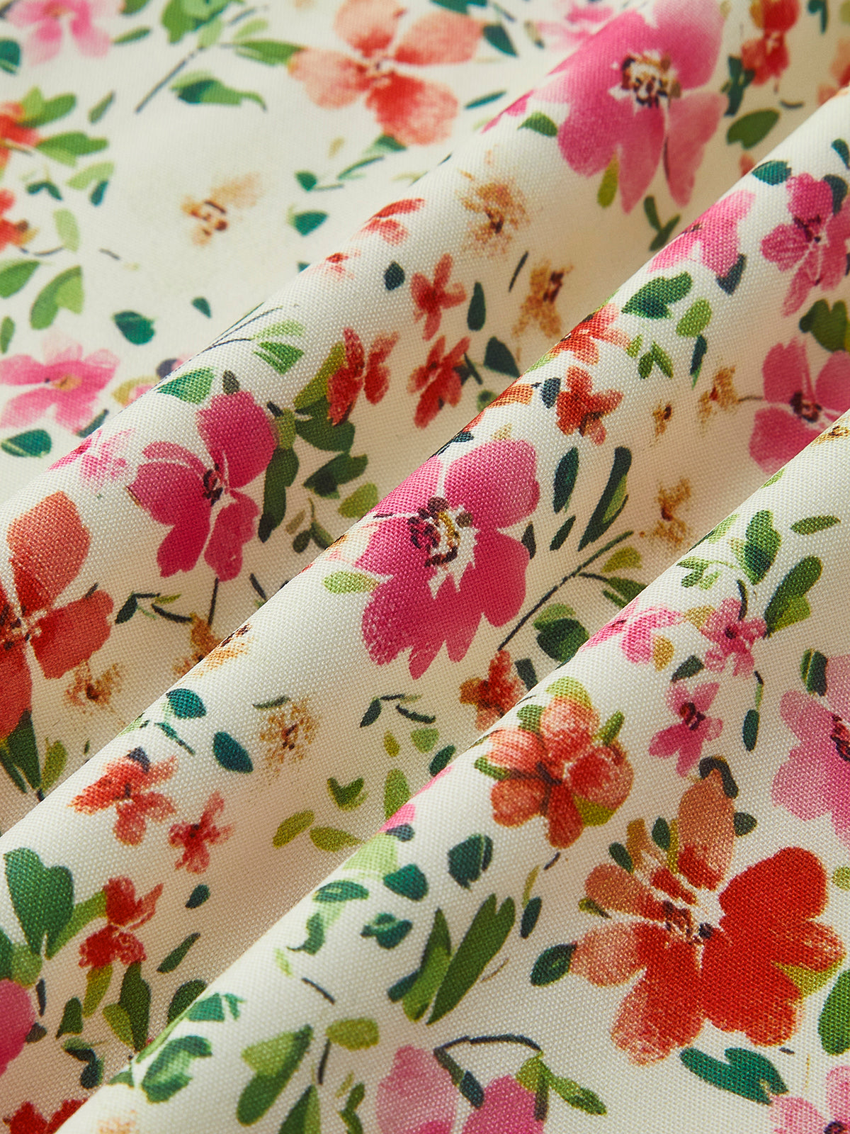Floral wealth midi dress