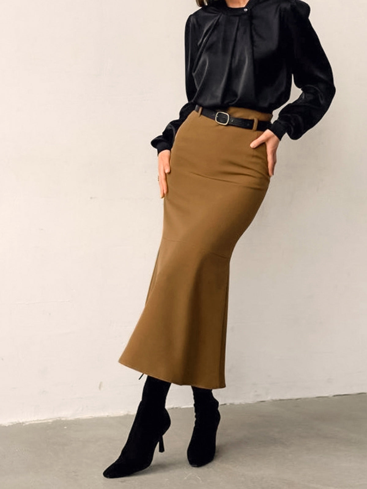 Essenza tijdloze minimalistische rok