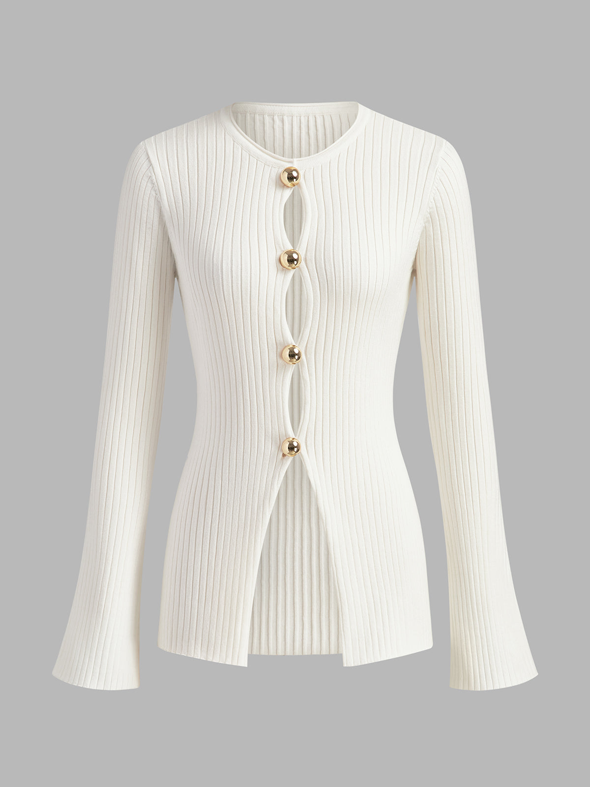 Golden luxe vest