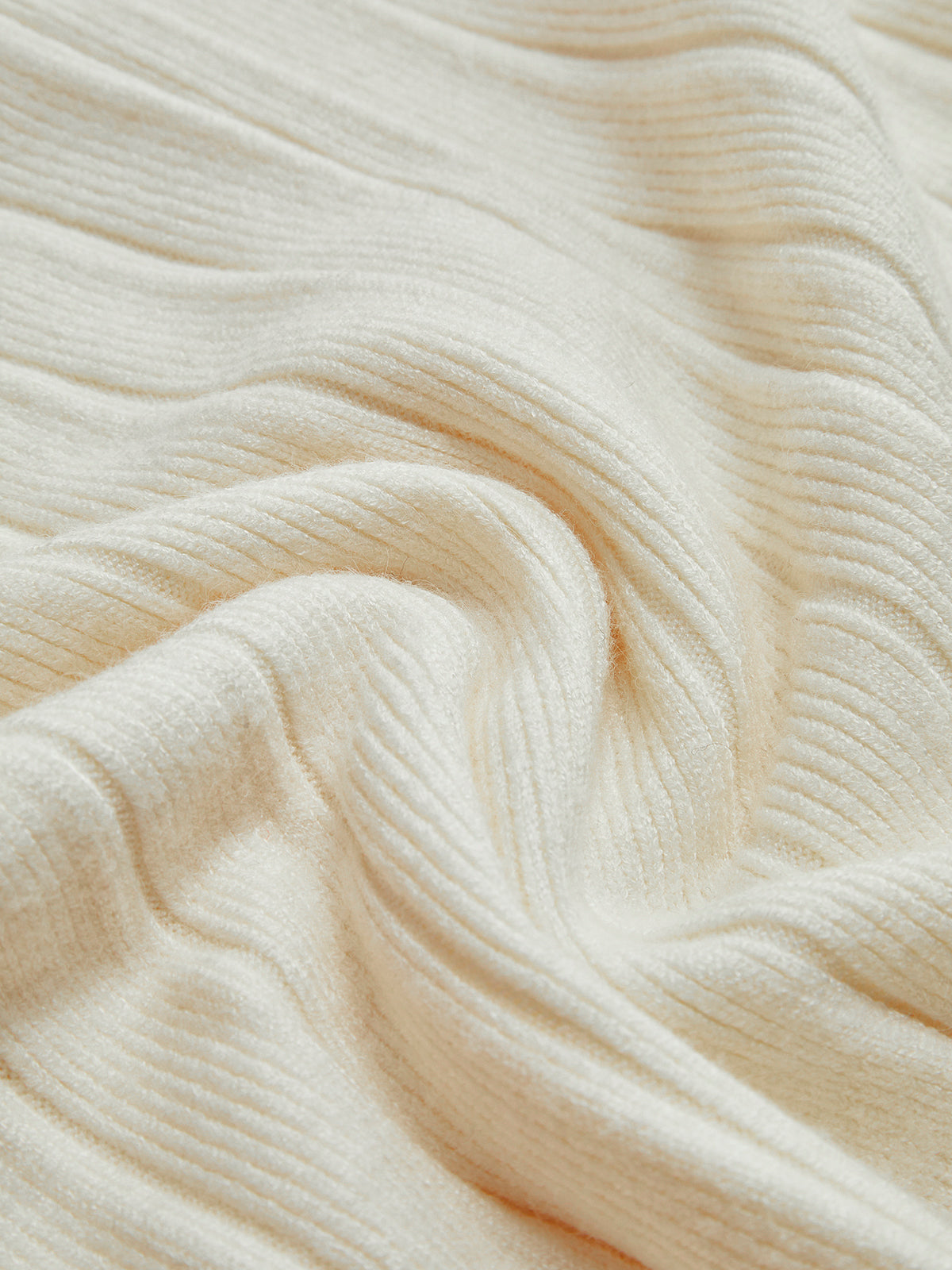 Luxe elegante gebreide plooirok