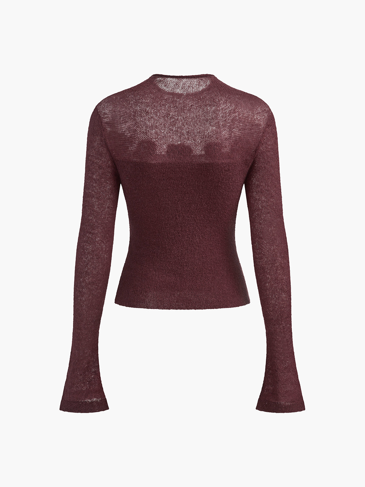 Blooming deluxe knitted top