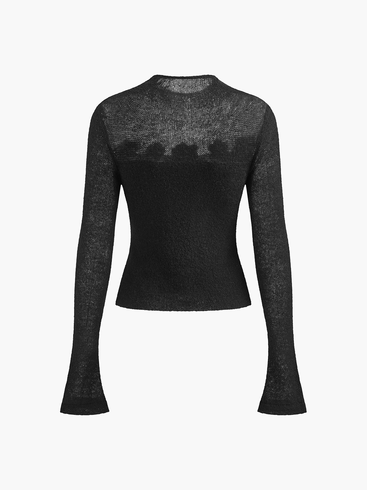 Blooming deluxe knitted top