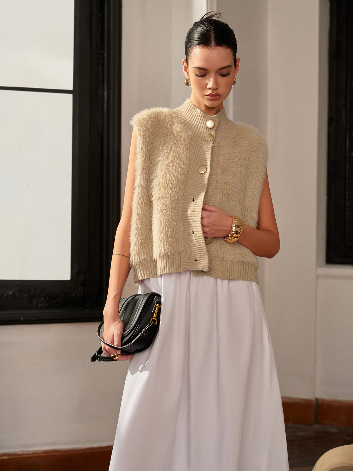 Luxury warmth pluche coltrui
