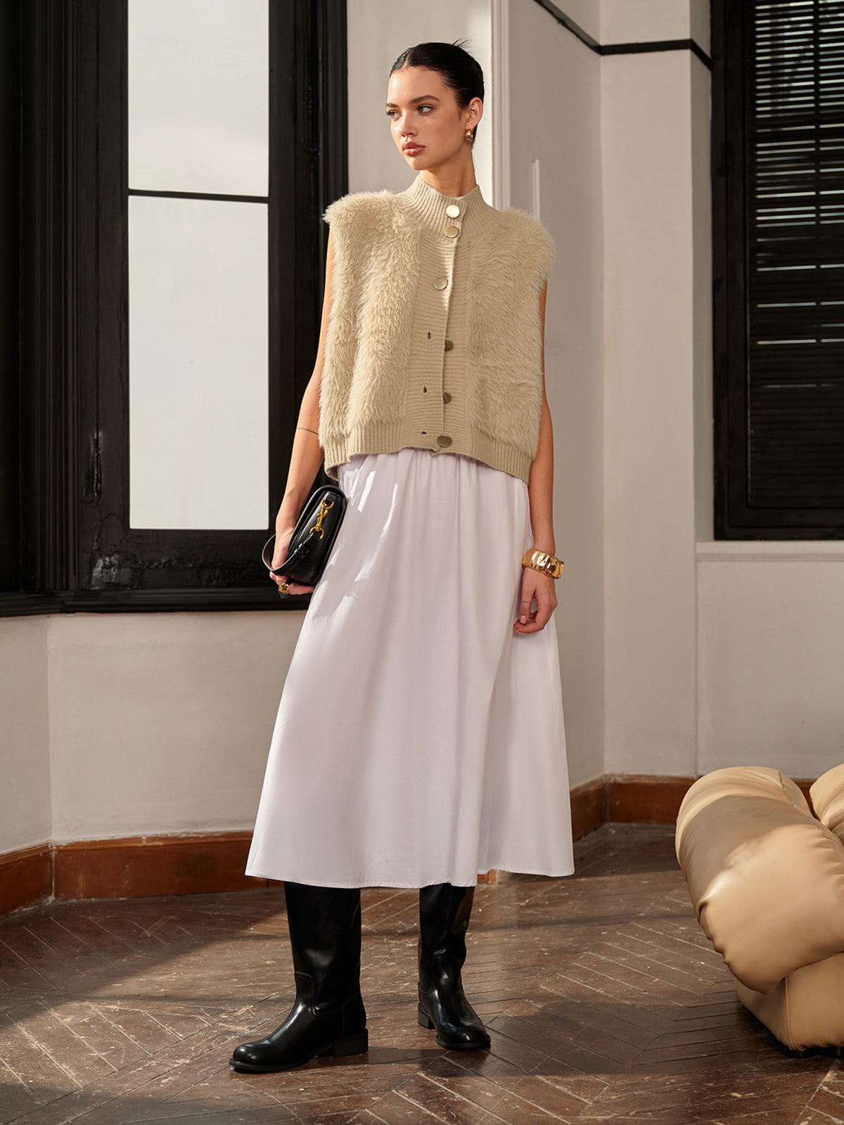 Luxury warmth pluche coltrui