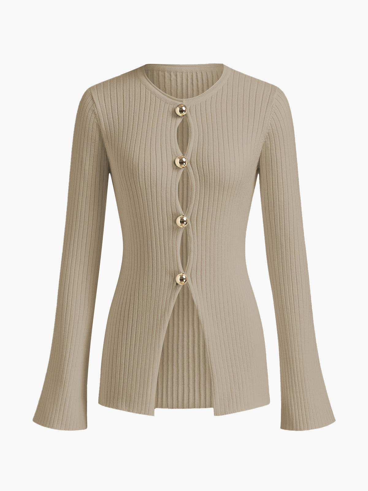 Golden luxe vest