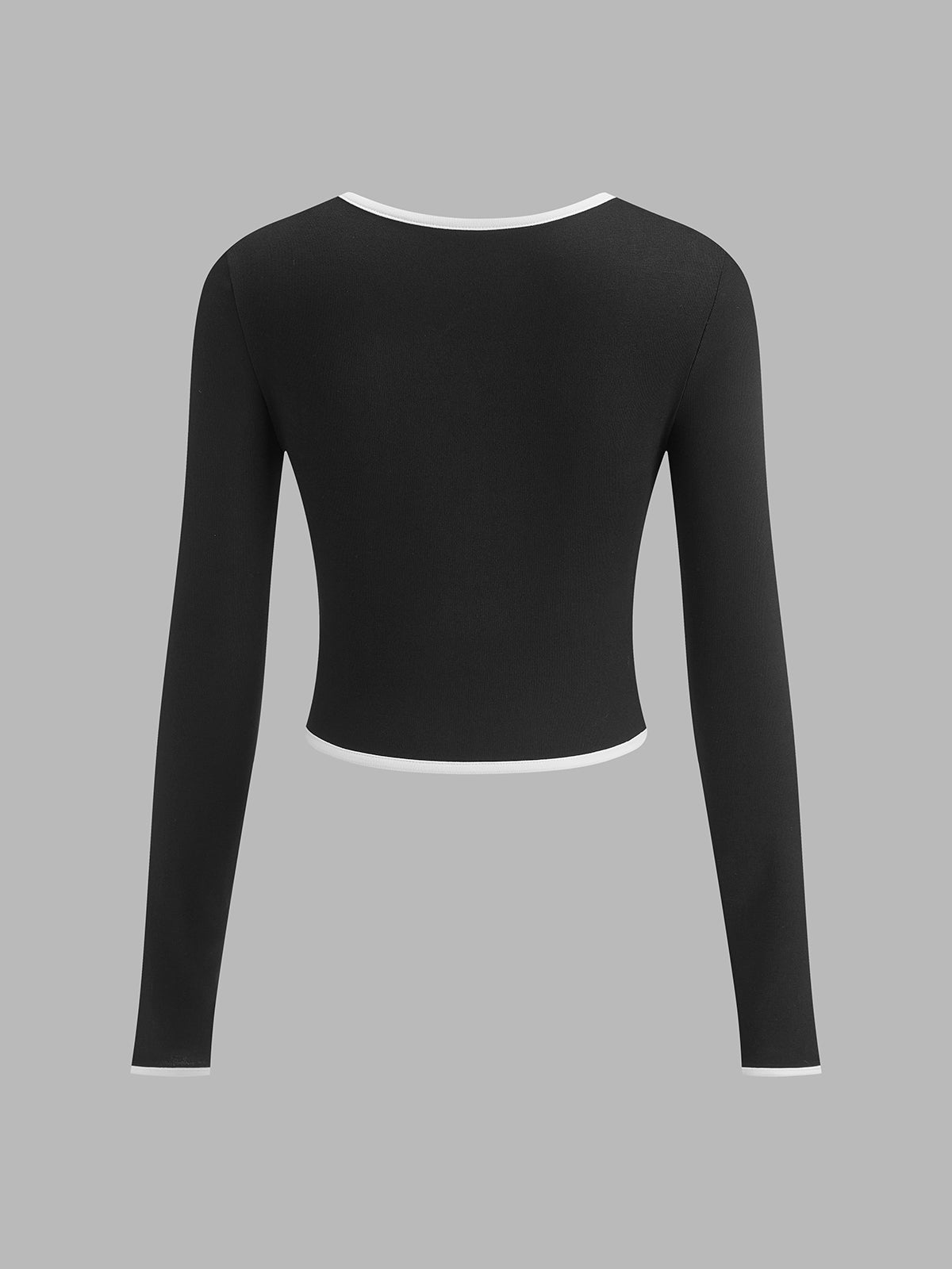 Trendy gebreide vest