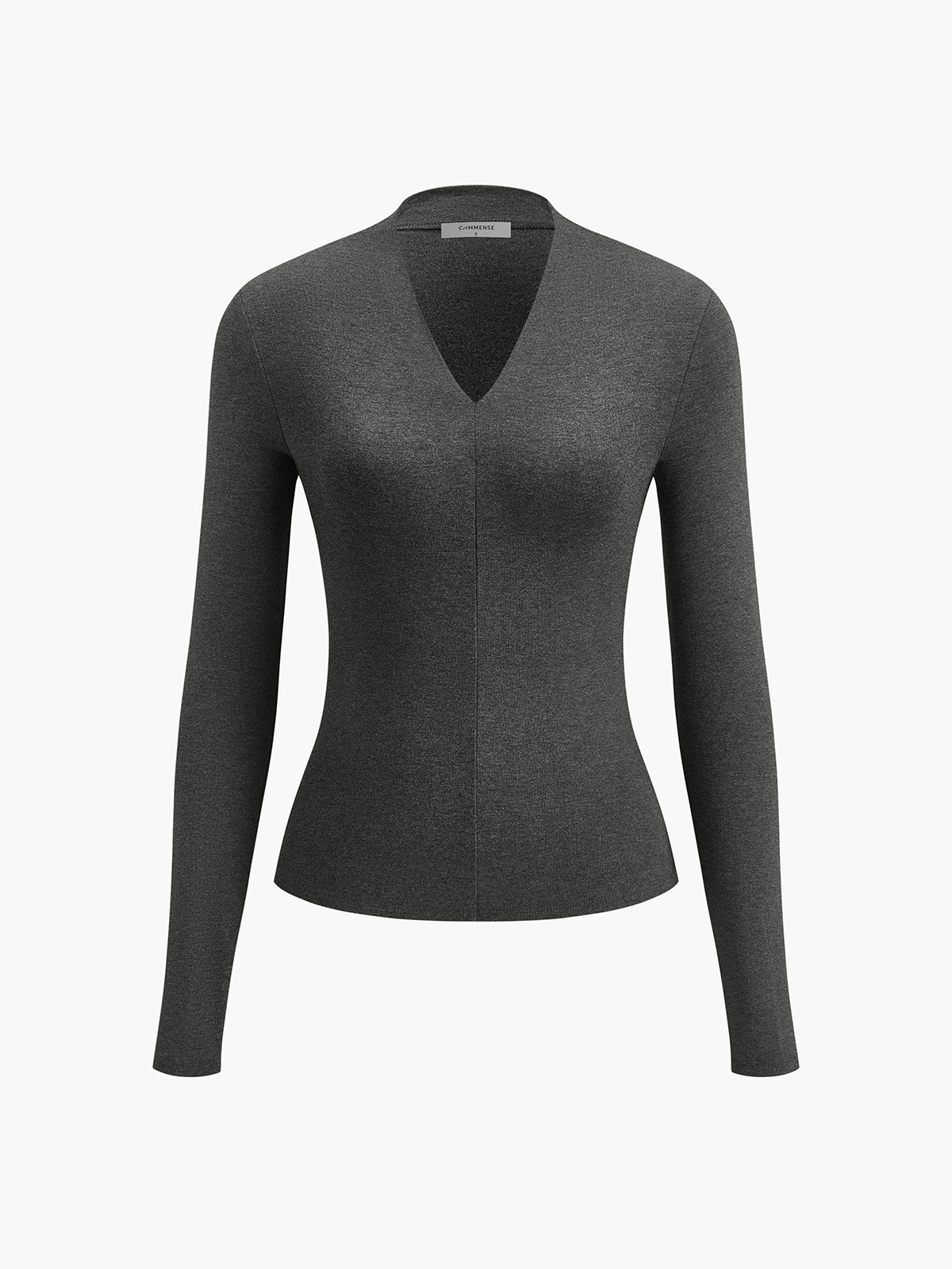 Claire elegante v hals top