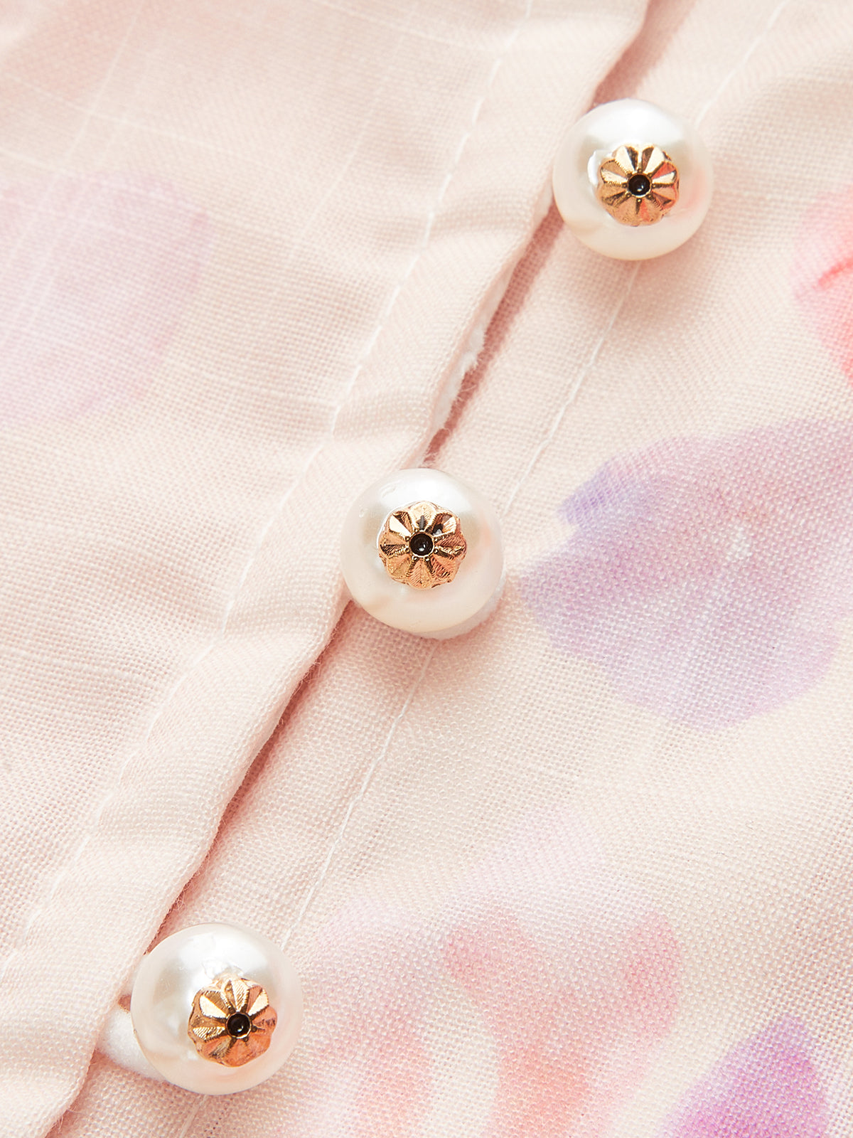 Luxe bloemenprint shorts set