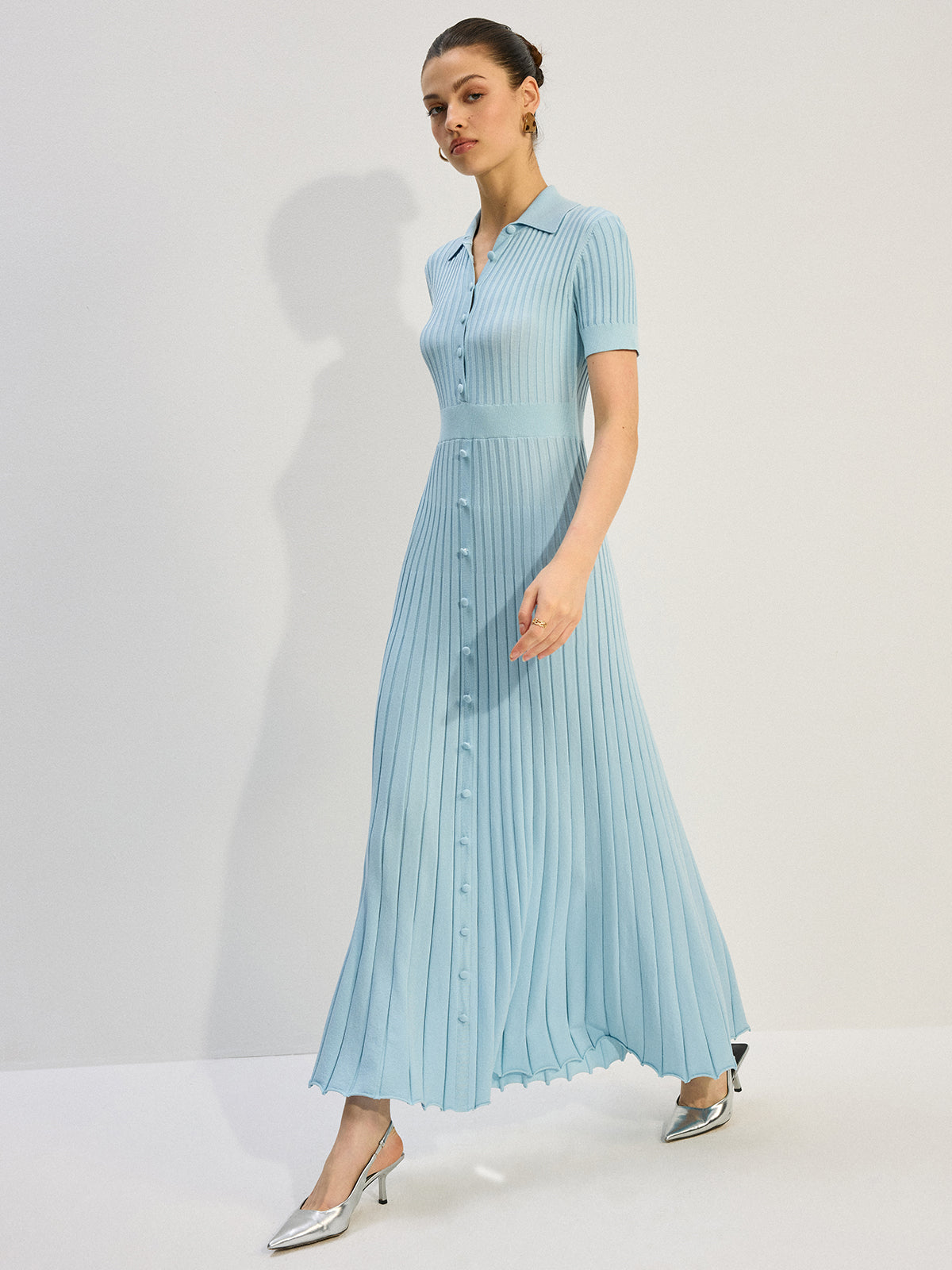 Chic gebreide jurk