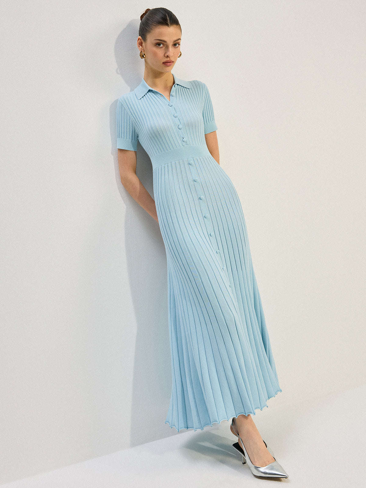Chic gebreide jurk