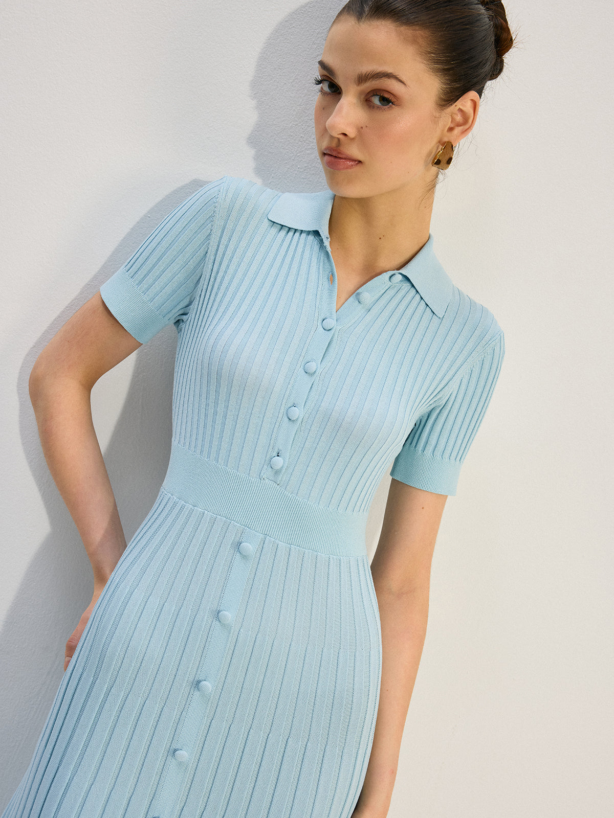 Chic gebreide jurk