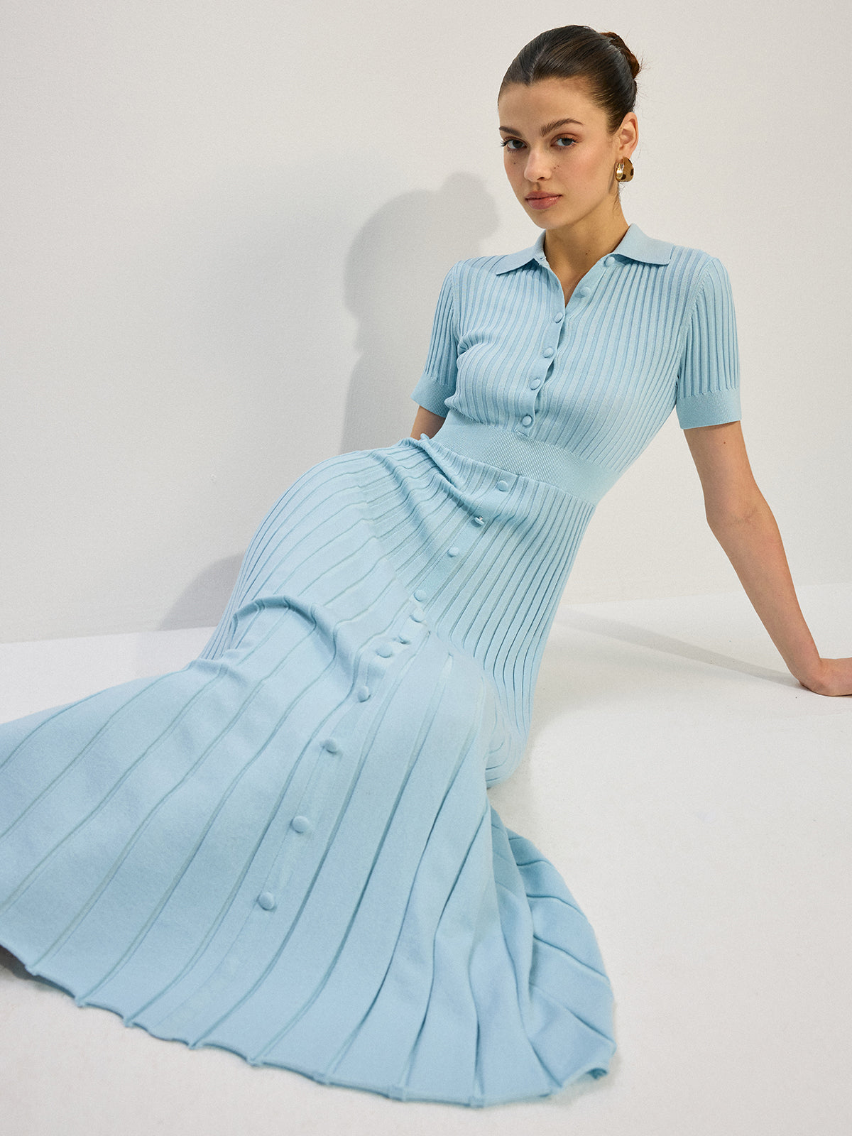 Chic gebreide jurk