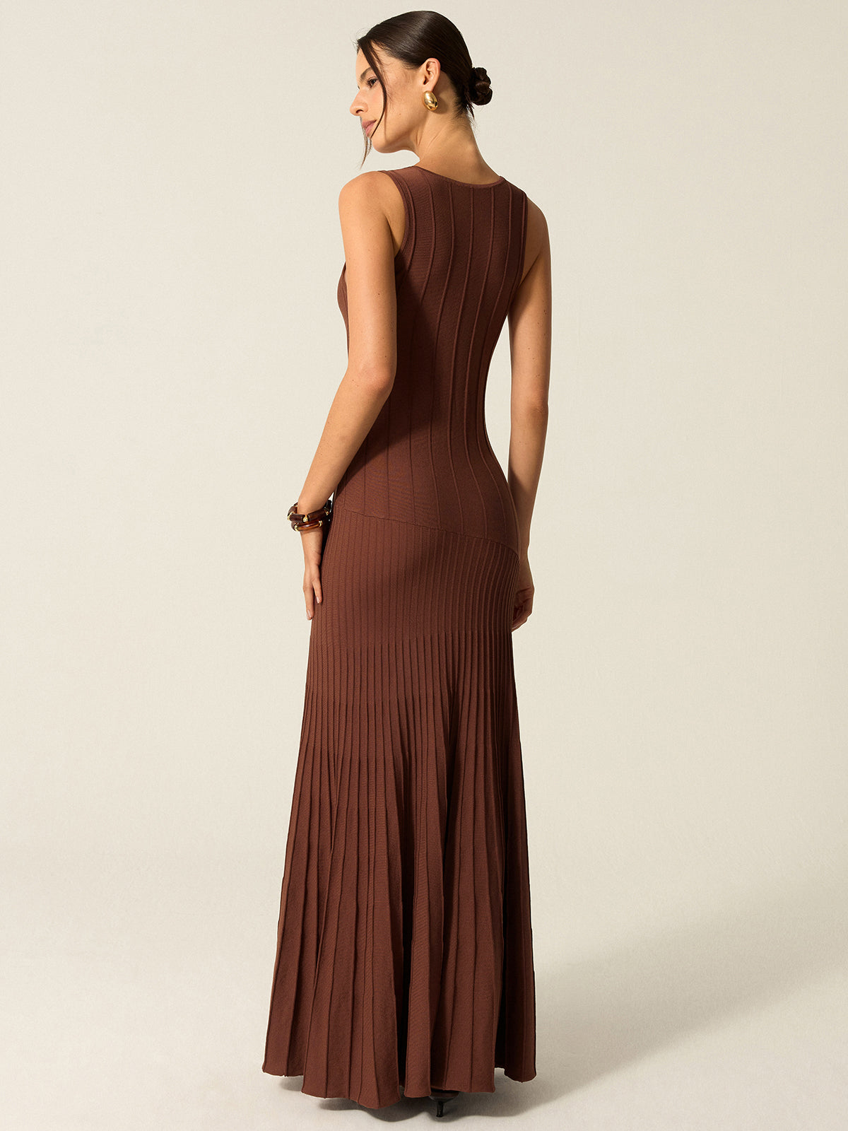 Comfortabel gebreide jurk