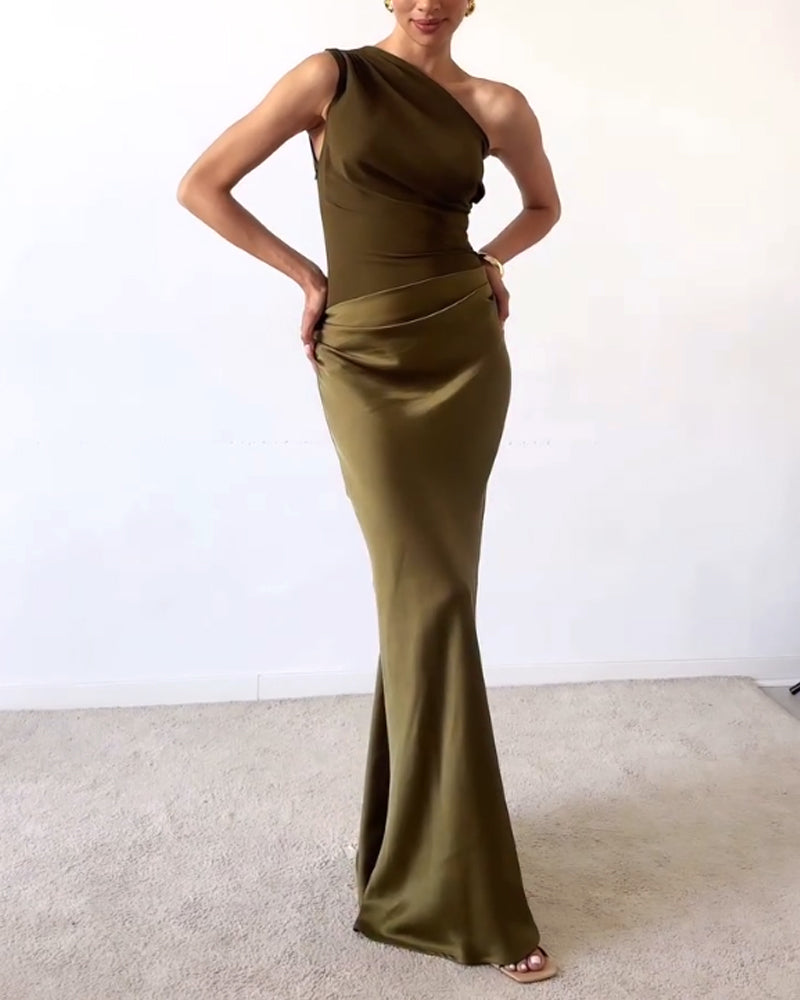 Mocha muse jurk
