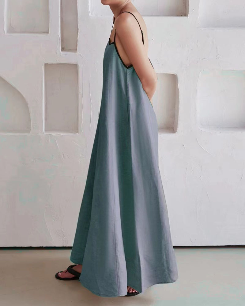 Luxe katoenen jurk