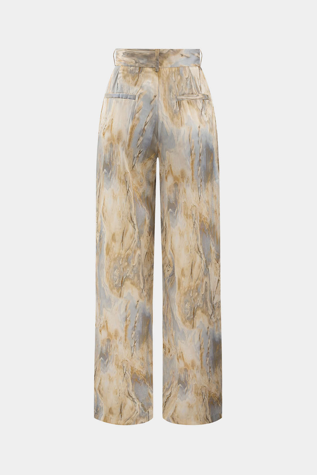 Luxe marmerlook broek