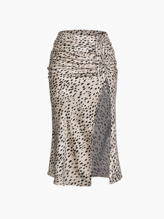 Feline stijlvolle luipaard rok
