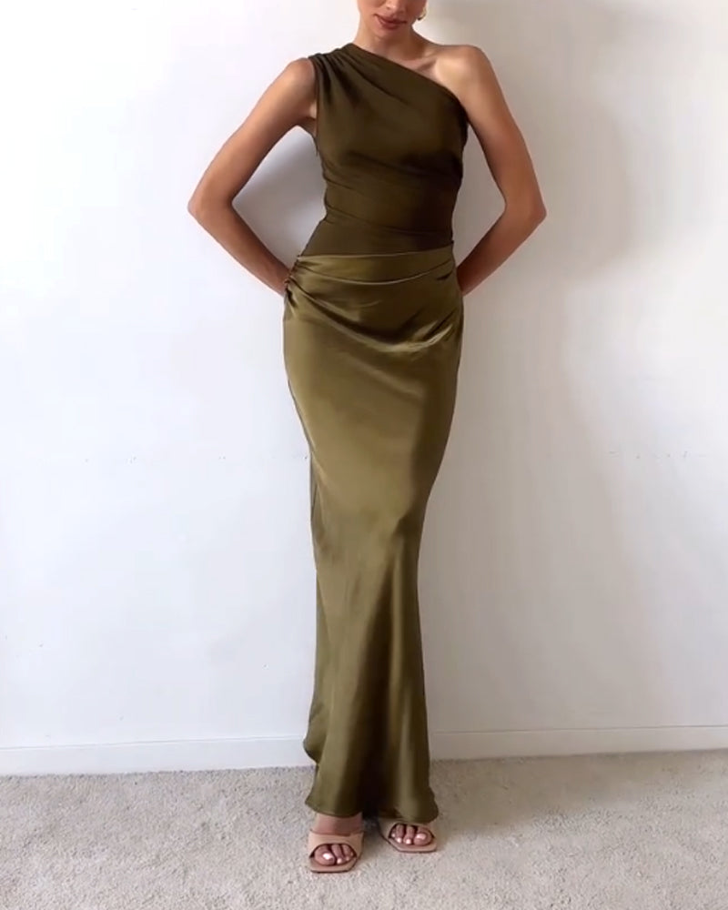 Mocha muse jurk