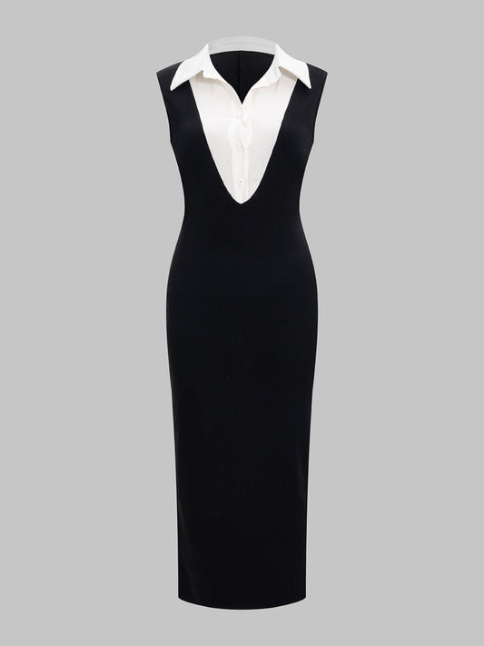 Elegante maxi jurk