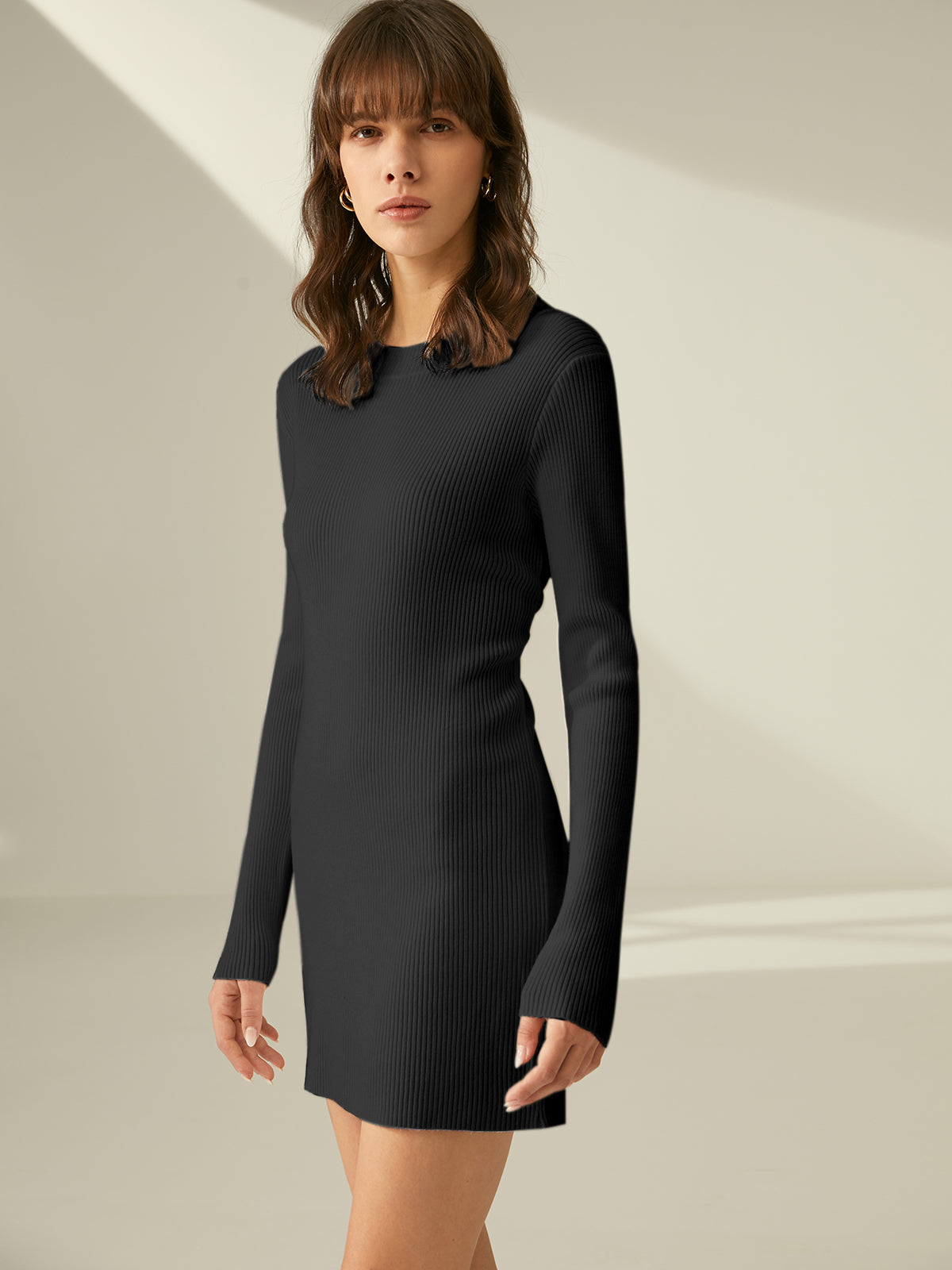 Elegante ribjurk