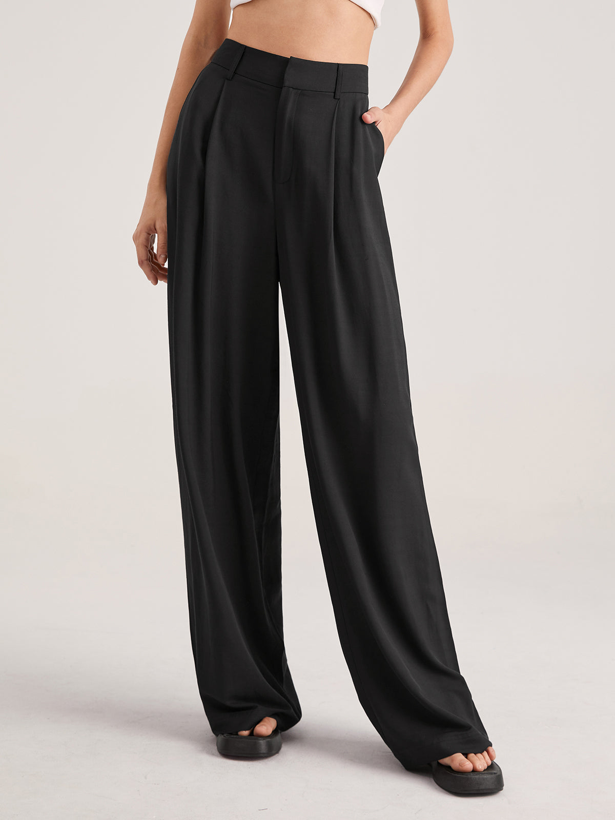 Milano luxury oversized trousers 