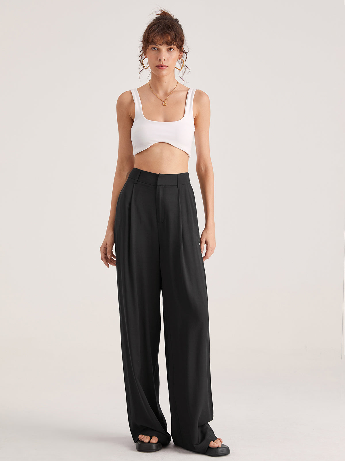 Milano luxury oversized trousers 
