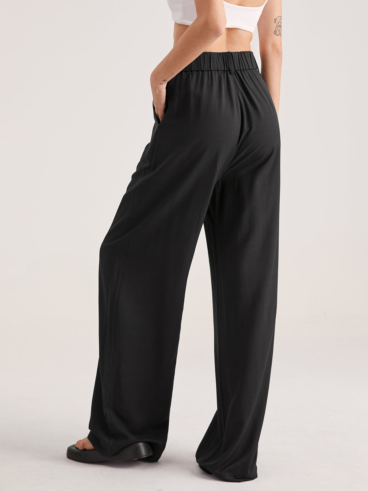 Milano luxury oversized trousers 