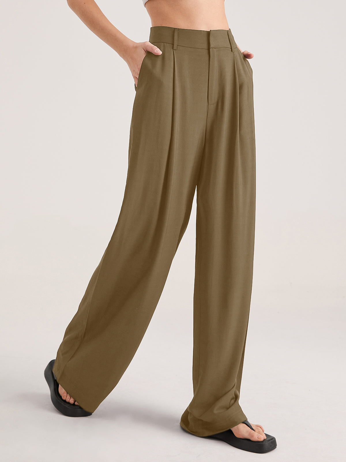 Milano luxury oversized trousers 