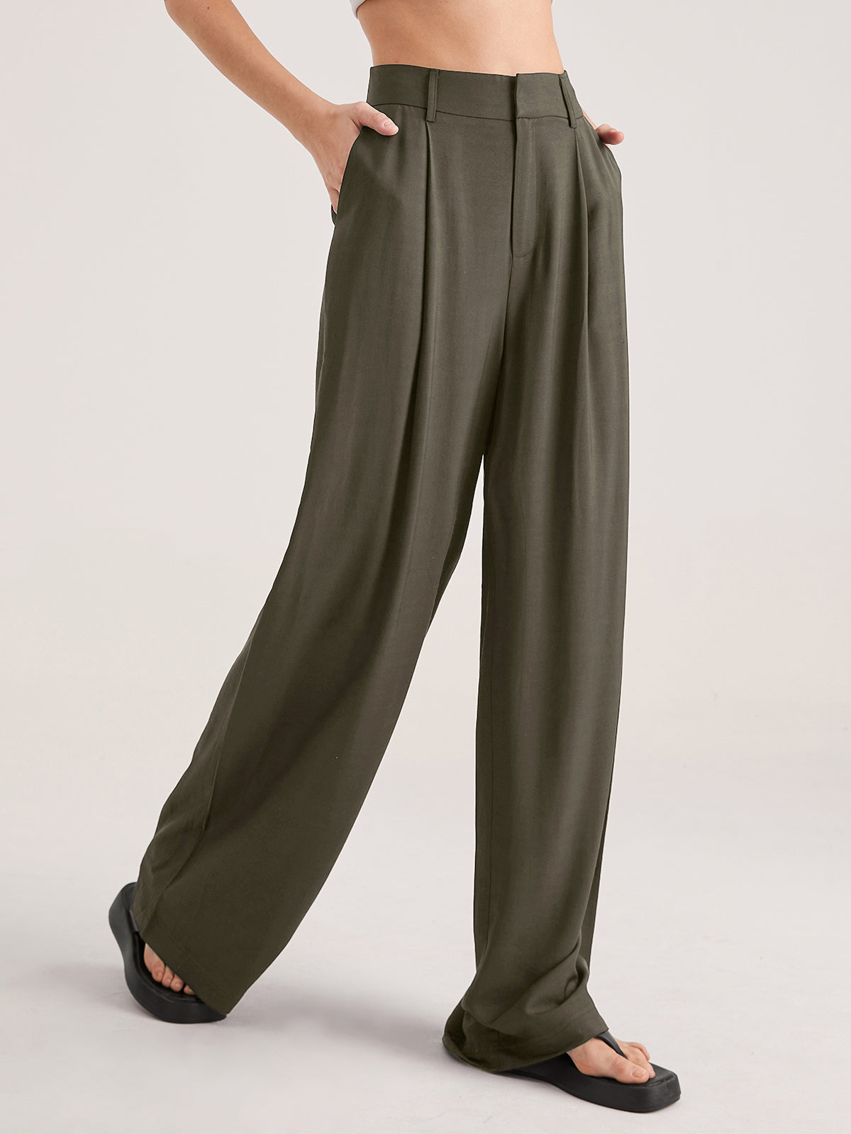 Milano luxury oversized trousers 