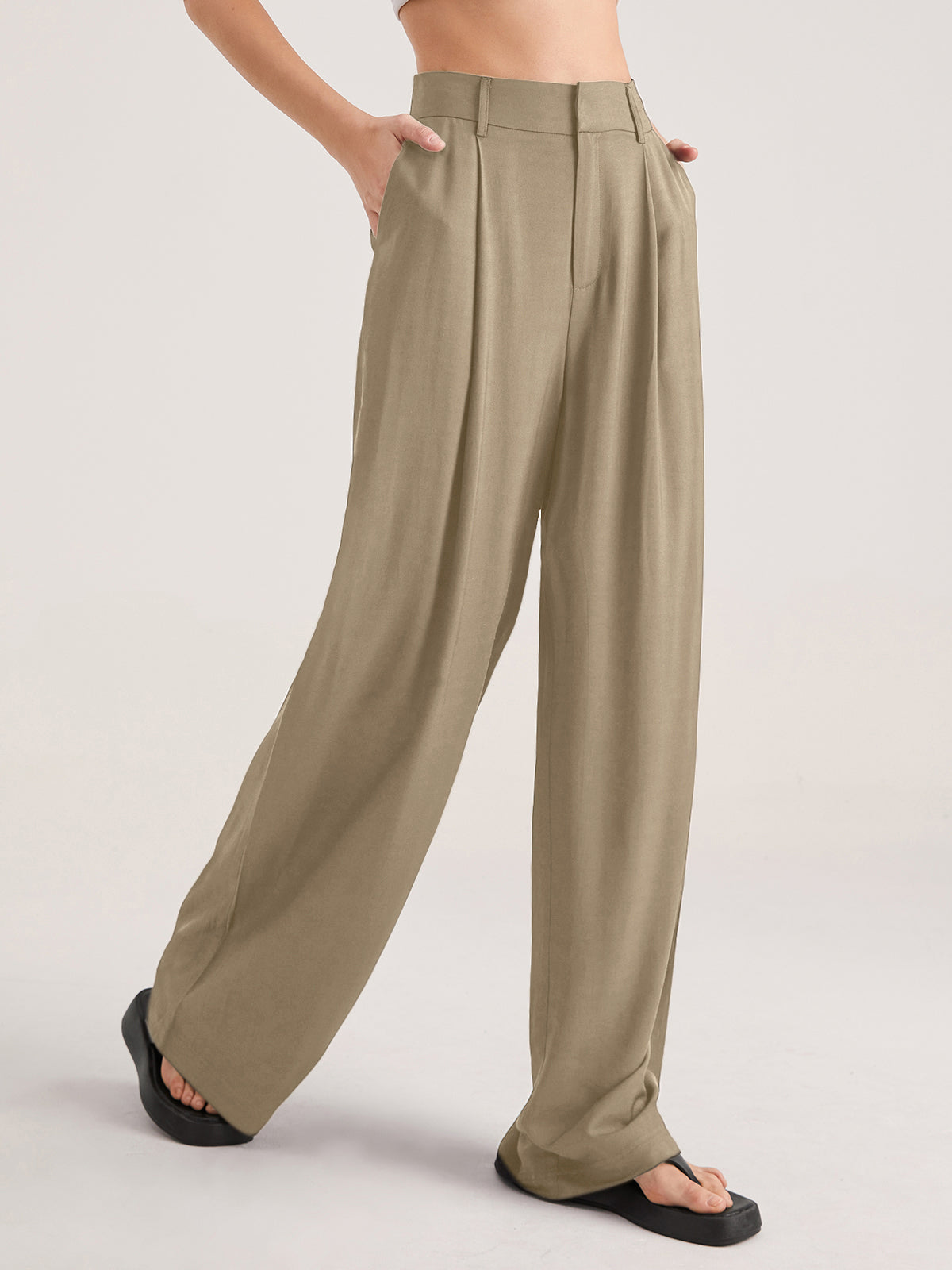 Milano luxury oversized trousers 