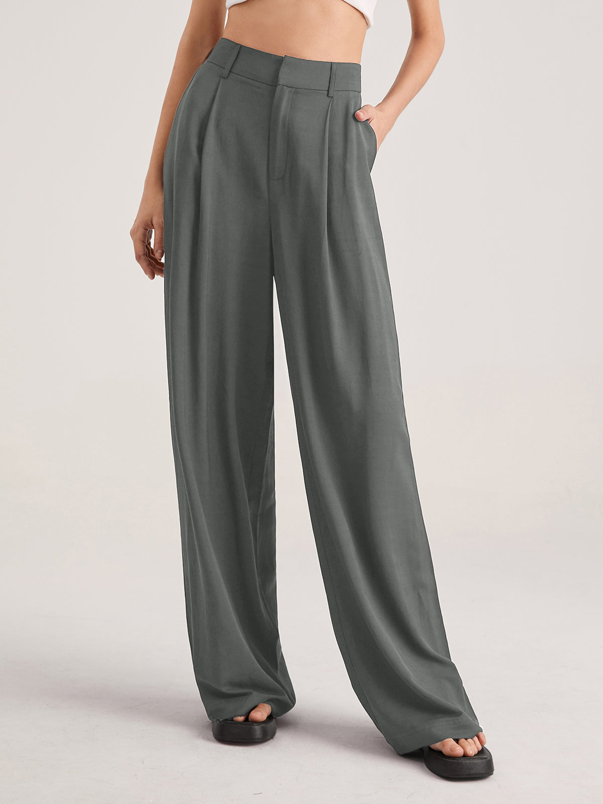 Milano luxury oversized trousers 