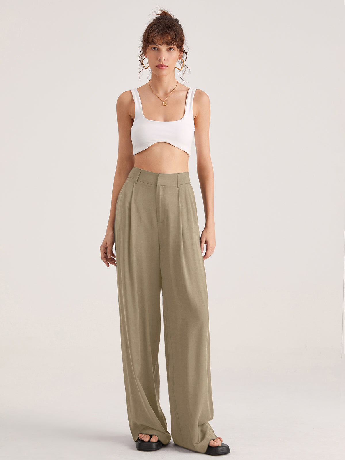 Milano luxury oversized trousers 