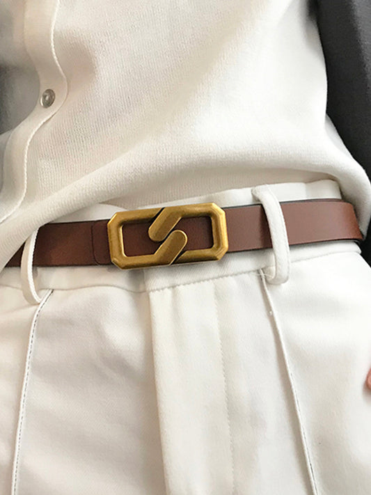 Benny days luxury leather belt 