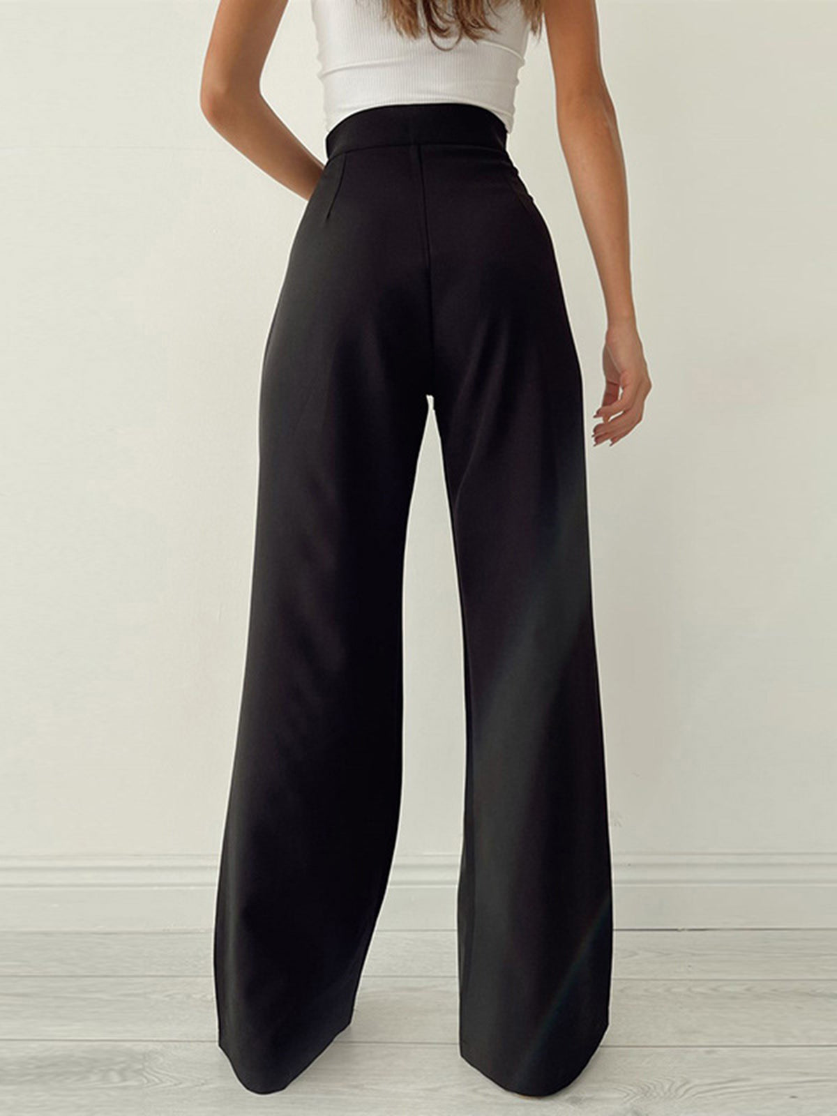 Stylish palazzo luxe wide leg broek