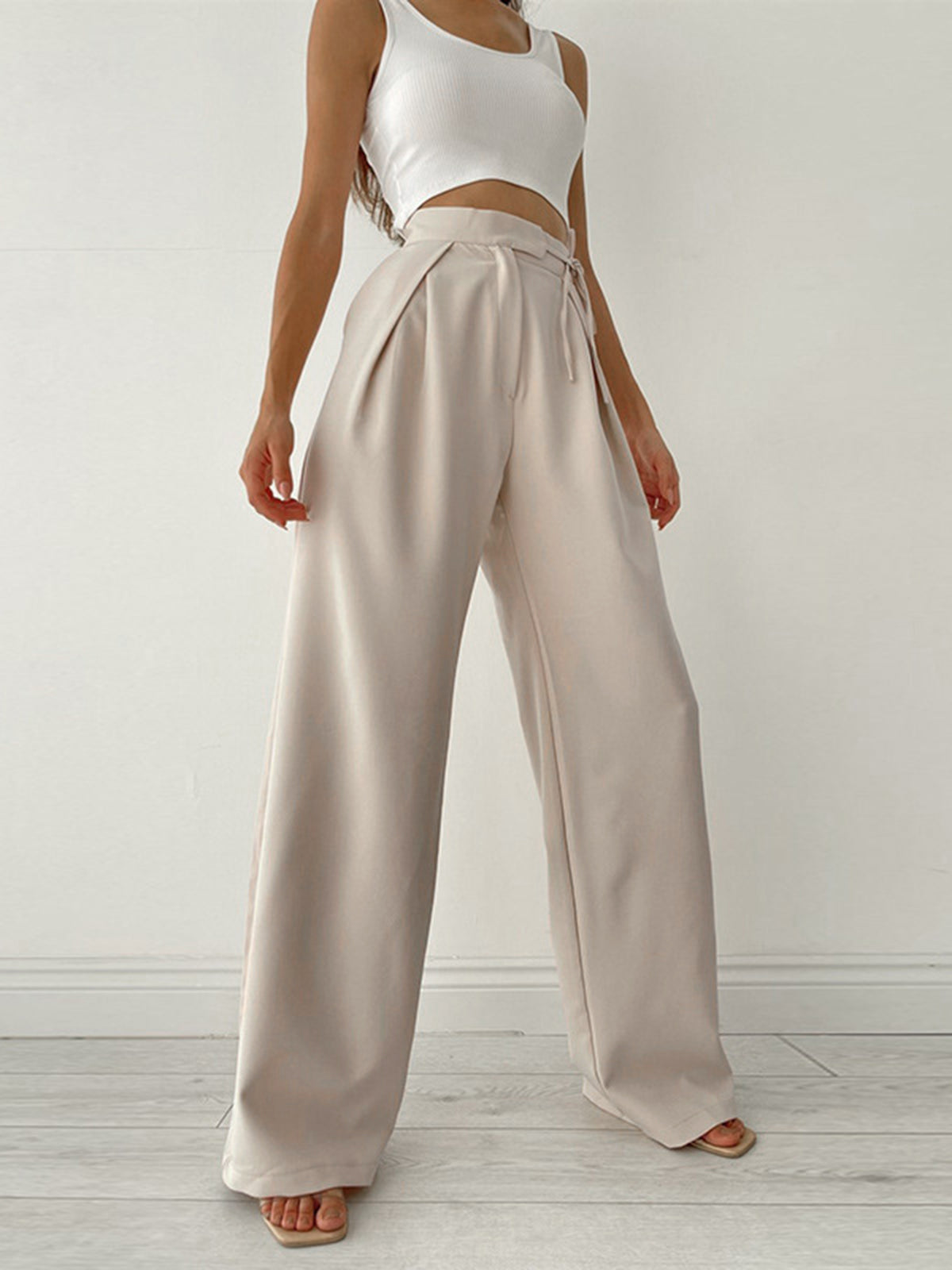 Stylish palazzo luxe wide leg broek