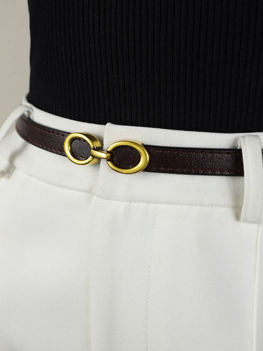 Juno leather belt 