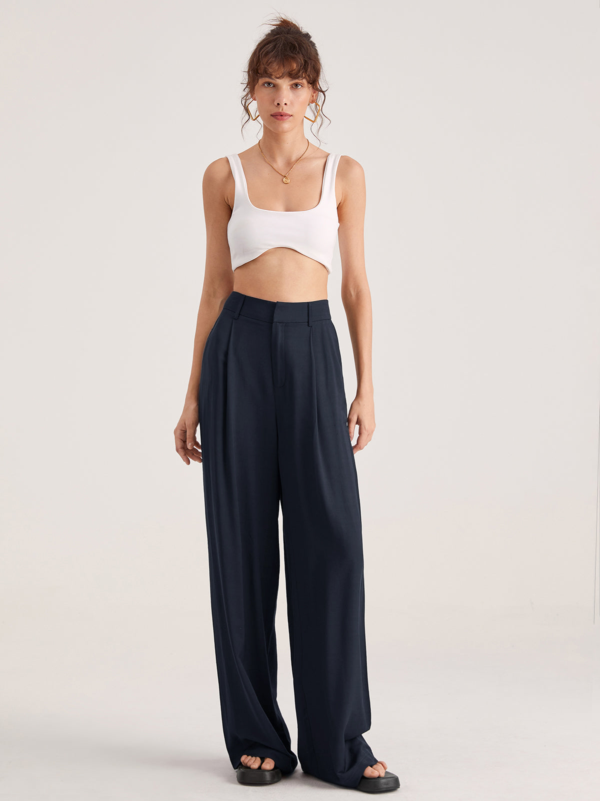 Milano luxury oversized trousers 
