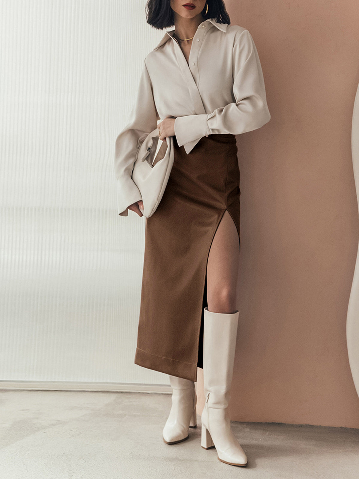 Sofisticata luxurious midi skirt 