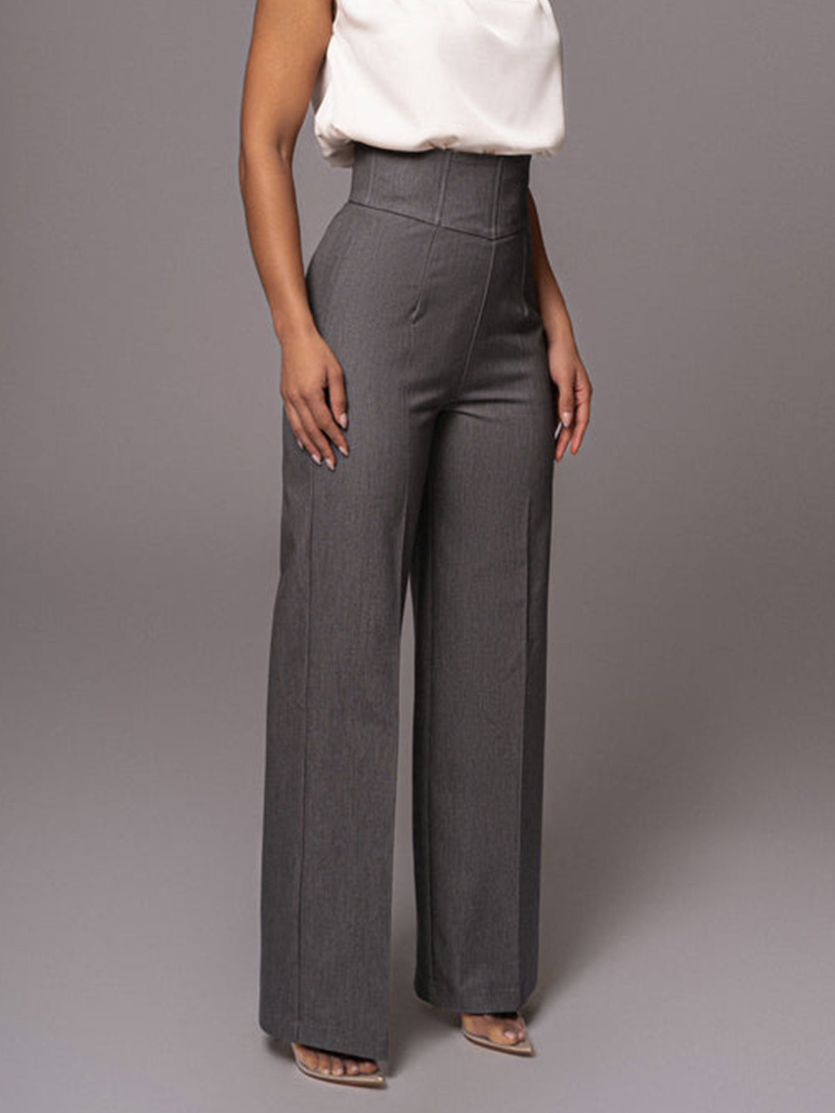 ProLine high waist broek met rechte pijpen