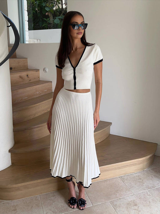 Pura top and skirt set 