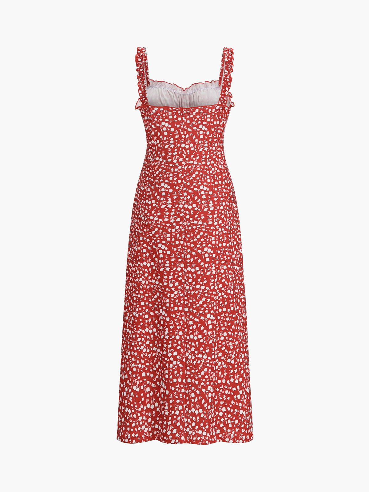 Bohemia elegante bloemen midi jurk