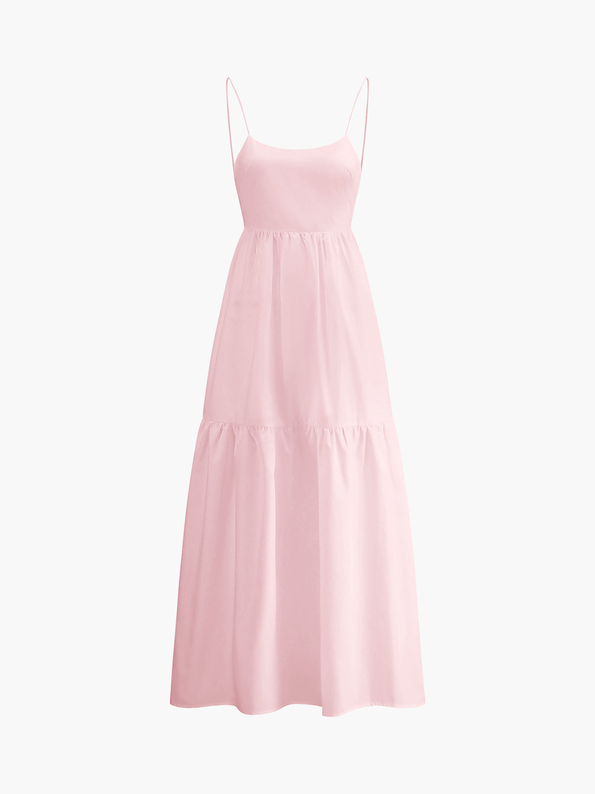 Chic elegant backless maxi dress 