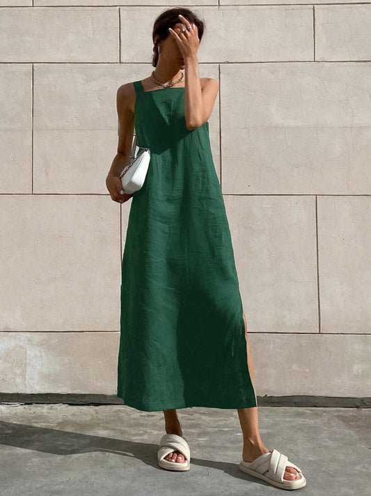 Belle katoenen maxi jurk