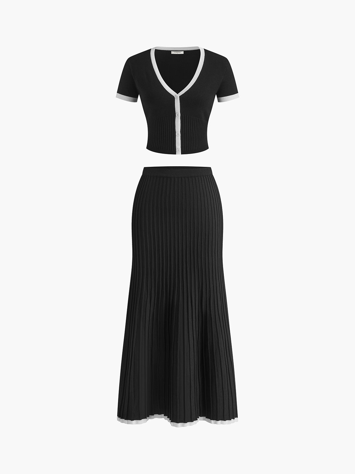Pura top en rok set